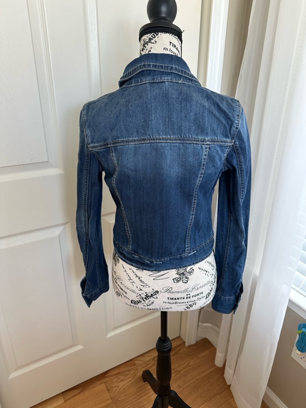 SLD Aeropostale Denim Jean Jacket Women’s Small - Picture 3 of 8